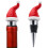 Kerstwijnstopper met hoedje - Hars en legering 2