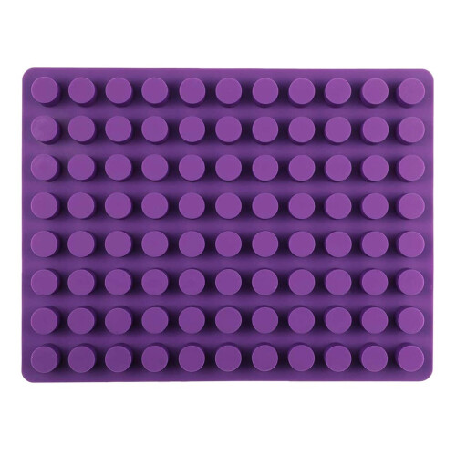 Formă de silicon pentru ciocolată, 88 de cavități, 38x29x2cm 1