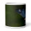 Belted Kingfisher White Ceramic Mug 11 oz 3