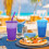 Reusable Plastic Tumblers with Lids and Straws 7-Piece Set 5