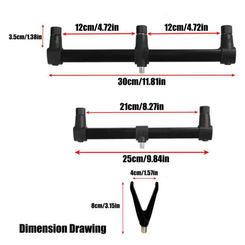 Portable Angling Rod Holder Double-2 prong floor plug b 2