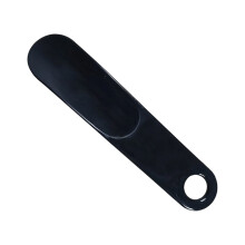 Plastic Shoe Horn 15cm Ergonomic Grip Plastic Shoehorn-Black