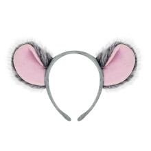 Cartoon Koala Haarversieringen-grijze koala-oren
