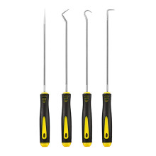 Kit de crochets de joint d'huile Ă arbres longs,-Noir et jaune