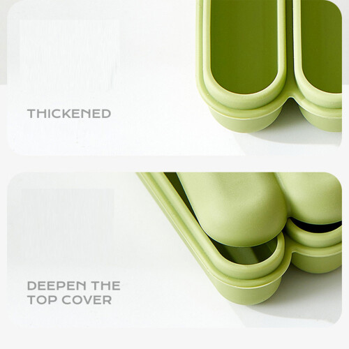 Bac à glaçons flexible en silicone, idéal pour les cubes de-Vert 2