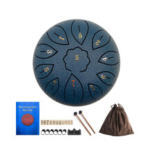 Portable 6 Inch Music Drum G tone Hand Pan Drum for Stress-4