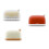 Soap Storage Solution Soap Holder with Drain Tray For-White 2