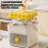 Quick Releases Ice Cubes Molds With Ergonomic-Milky white 1 5