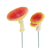 Resin Bird Bath for Outside,Mushroom Birdbaths Birdfeeder,Bird