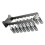 Sturdy Carbon Steel Drying Rack For Sock Features Silicone 1