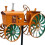 Elegant Rotating Metal Tractor Windmill Stake Decorative Accent 4