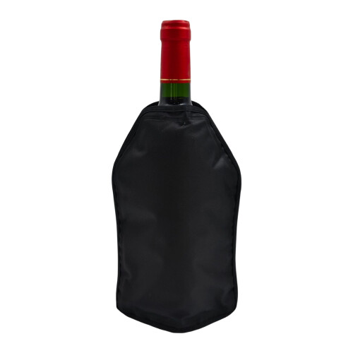 Portable Cooling Sleeve For Wine Chilling And Heating-Black