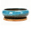 Exquisite Plant Ceramic Planter Shallow Pot for-Blue NOHOLE1 1