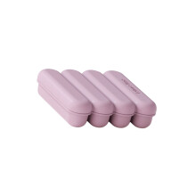 Easy Releases 4 Grids Silicone Ice Cubes Tray Long-Purple