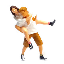 Tiny Resins Collectible Couple Figure 1:64-Boy Carries Girl