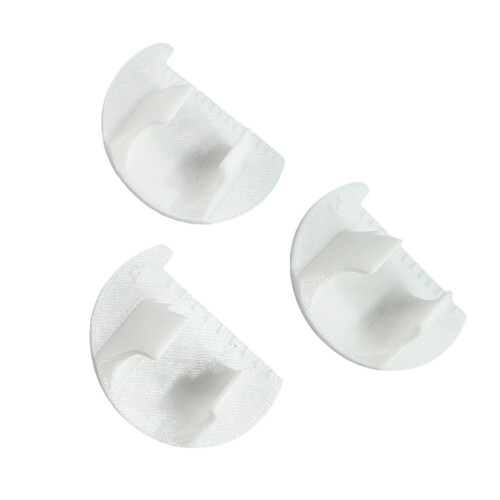 Clear Needle Sizing Tool With Easy To Read Scale For-White