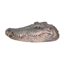 Vijver drijvende alligator hoofd zwembad float nep hoofd-221201