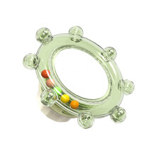 Colorful Enrichment Bird Activity Toy Rotating-Light Green