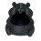 Schattige plastic hamstercontainer om snoepsleutels en-Zwart 1