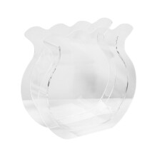 Modern Acrylic Fish Tanks Vases Clear Flower Container-Clear