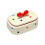 Lovely Soap Dish With Bowknot Lid Soap Container Box For 1
