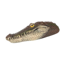 Drijvende alligatorkop, nepkop voor zwembadaccessoires-240606