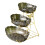 3 Tiers Fruit Dessert Snacks Tray Multi Layer Serving-Grey 1