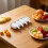 Robuste Mango-Eisschale mit 4 Mulden, hitzebeständig und 7