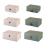 Embosseds Leather Storage Container For Clothes-green trumpet 2