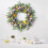 Artificial Daisy Wreath With Realistic Leaves for Front Door 2