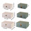 Embosseds Leather Storage Container For Clothes-green trumpet 4