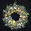 Artificial Daisy Wreath With Realistic Leaves for Front Door 5