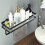 Easy Install Drillless Wall Shelf For Bathroom Shower Kitchen 5