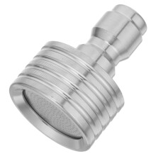 Durable Stainless Washer Gun Nozzle Silver
