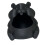 Compact Hamster Bowl With Multiple Color Option For Kids-Black 1
