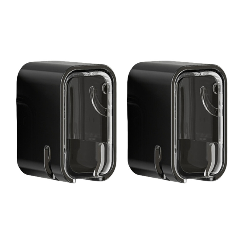 Modern Toothbrush Holder Electric Toothbrushes Rack Set-Black-image-OPC-PVZT6KJ-NEW