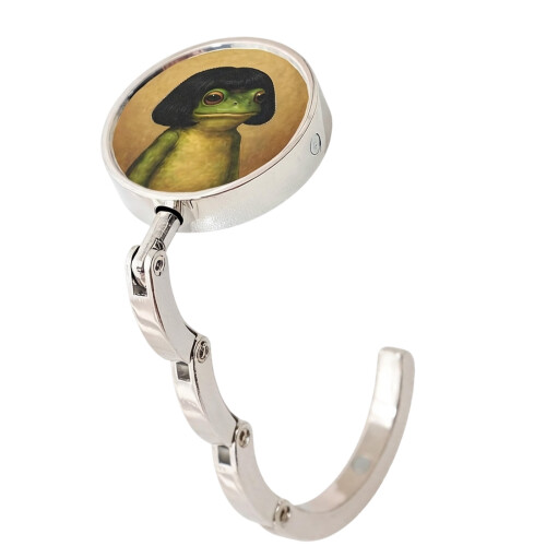 Portable Round Hook That Fit In Pocket Great-middle parted frog