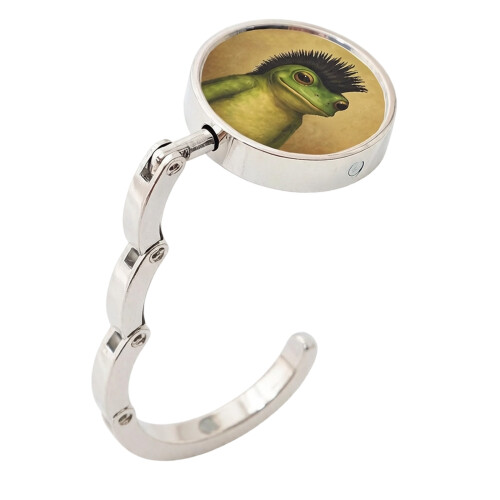 Space Saving Circular Foldable Hook Perfect-Mullet head frog