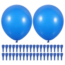 100Pcs Versatile Blue Latex Balloons for Birthday and Party Decor