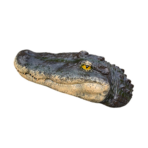 Pond Floating Alligator Head Outdoor Pool Float Fake-260321