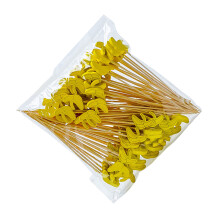 100Pcs/Pack 12Cm Bamboos Sticks Suitable For Fruit And-banana