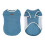 Protective Dog Clothing Mesh Design Keep Pet Cool In-Blue M. 1