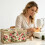 Spacious Magnetic Shut Fabric Sewing Storage- Sewing Basket 6