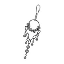 Bird Toy Stainless Steel Bells Hanger Chew Toy For Parrots
