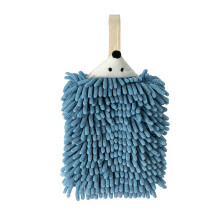 Weiches und robustes Polyester-Handtuch für die Küche mit-Blau