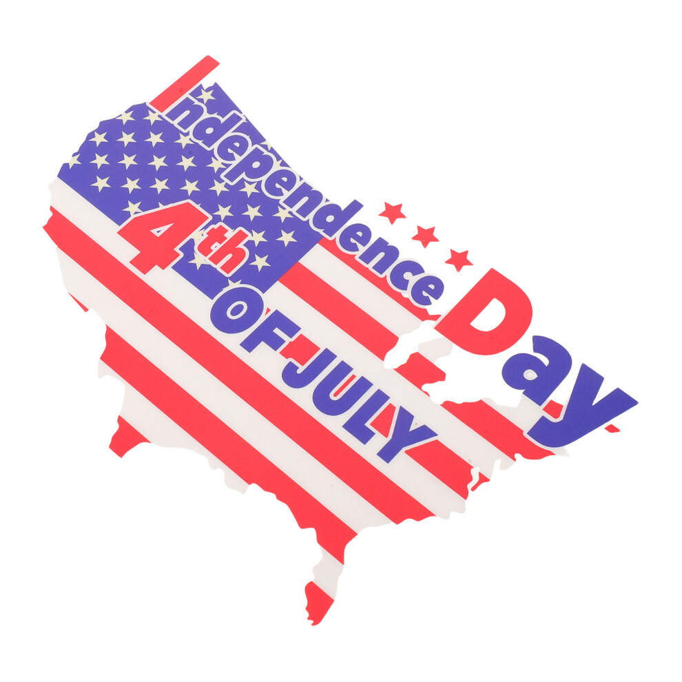 Usa Flag Car Sticker Weather-Resistant Pet Patriotic Auto Decal 3753024907967