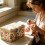 Spacious Magnetic Shut Fabric Sewing Storage- Sewing Basket 7