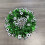 Metallic Plastic Krans Tinsels Voetbalkrans Voor Deurtrap 5