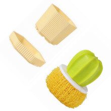 Practical Kitchen Cleaning Tool Cactus Shape NonSlip Dish-B