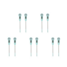 10Pcs Digital Food Thermometer Instant Read ABS Stainless Steel Green
